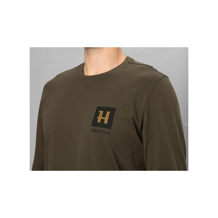 Tee-shirt Gorm vert HÄRKILA ML