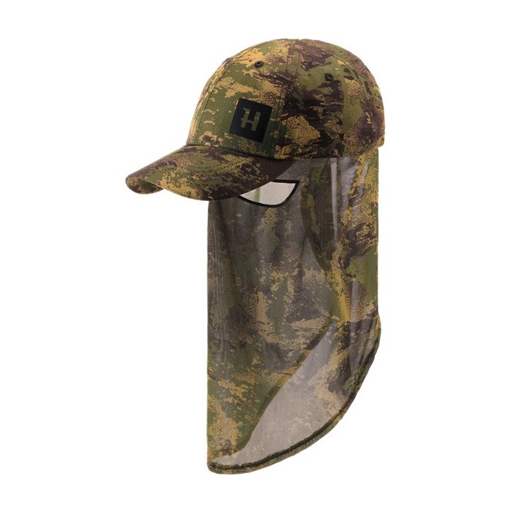 Casquette Deer Stalker camo avec filet amovible HÄRKILA