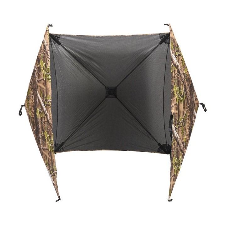 Affût Camo Forest 3 côtés 4,2x1,4m - 30 secondes - Stepland