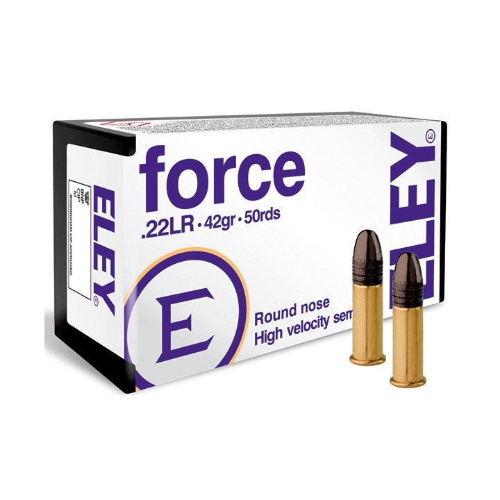 Eley 22LR Force 42grs - (x50)