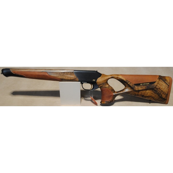 Blaser Carcasse R8 Vintage insert cuir - embout ébène - détente plaqué or