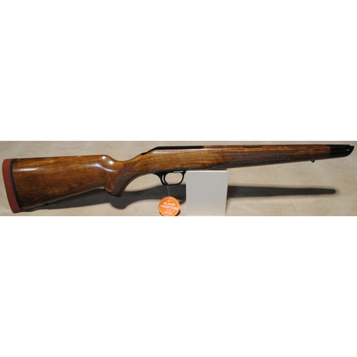 Blaser carcasse R8 Sporter grade 4 - calotte acier - sabot rouge