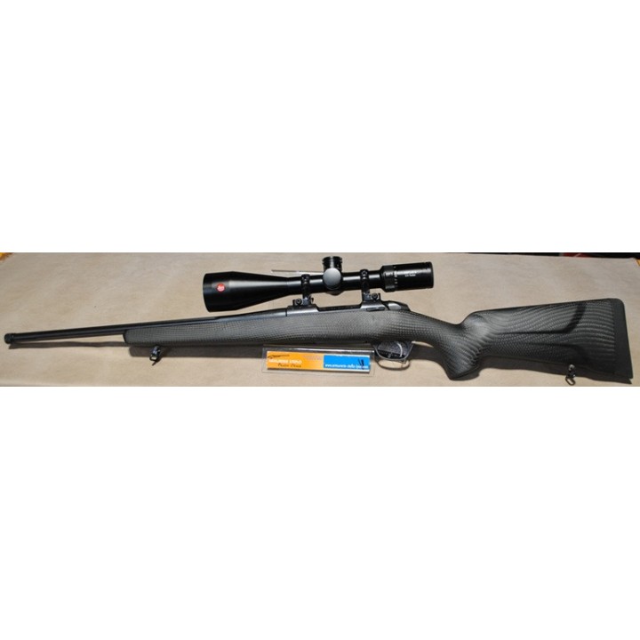 Sako 85 Carbonlight black - 308W - flûte/fileté avec Leica Amplus 6 - 2,5-15x56i