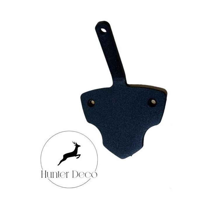 Support crâne chamois acier