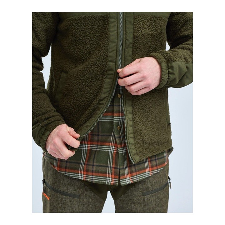 Veste polaire Pile vert PINEWOOD