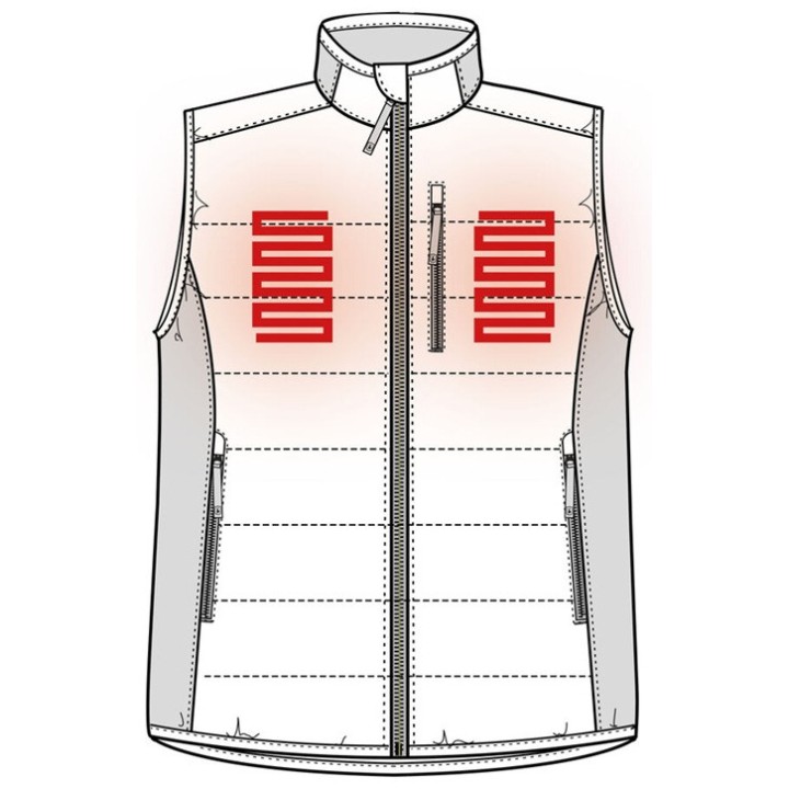 Gilet matelassé chauffant HEAT DEERHUNTER