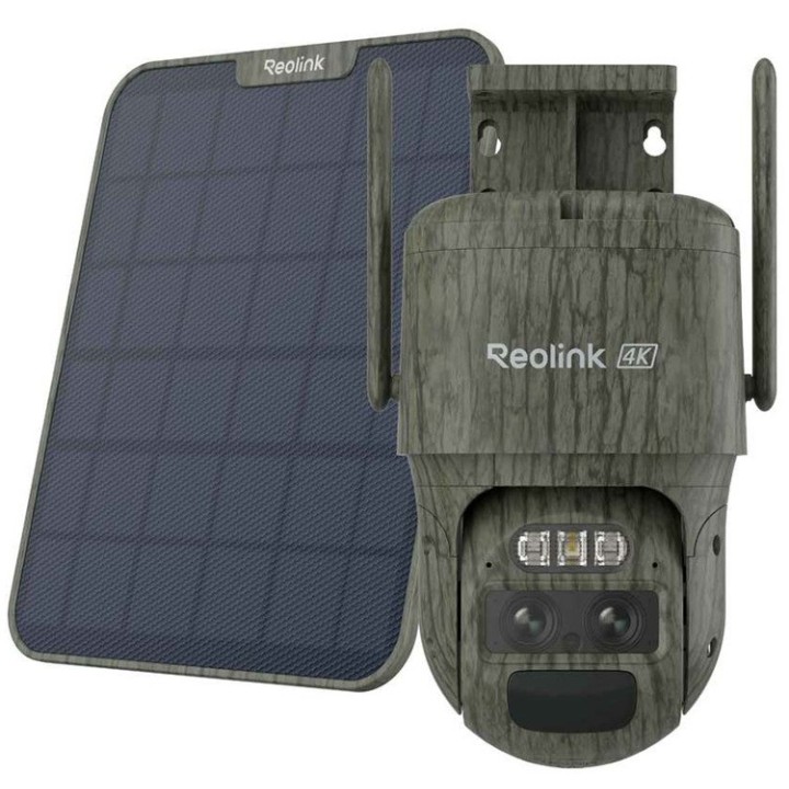 Piège photo Reolink - G770 - camo + panneau solaire
