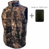 Gilet chauffant camo + batterie 5 000mah PISTEURS