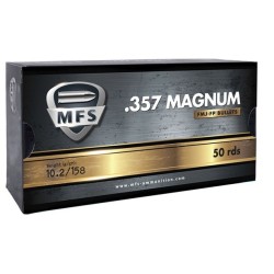 MFS 357 Mag FMJ 158grs - (x50)