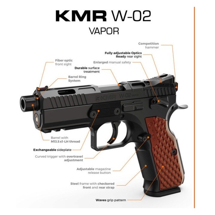 KMR W-02 Vapor 4.5'' OR SR - 9x19