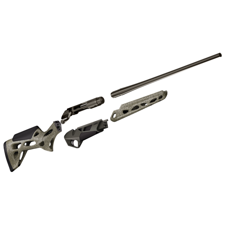 Benelli Lupo Alpha BE.S.T. Gun Metal Gray - 308W - 51cm -14x100