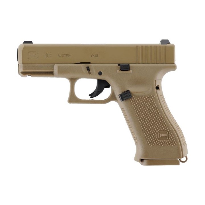 Pistolet Glock 19X - 4,5mm - CO² - BB'S - FDE