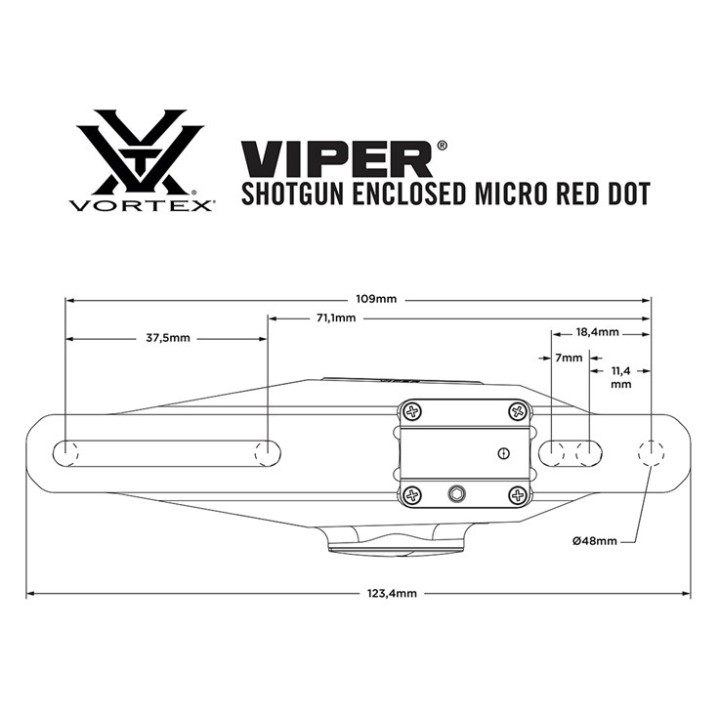 Vortex Viper SG - 3 moa - Fermé