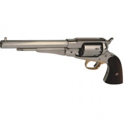 Remington 1858 Inox brossé - Revolver Poudre Noire Cal. 44 - Pietta