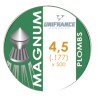 Plombs 4.5 mm Magnum (x500)