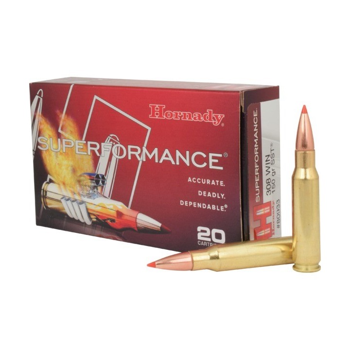 Hornady - 308 Win - Superformance - 150grs - SST