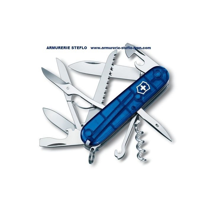 Victorinox Huntsman bleu/noir