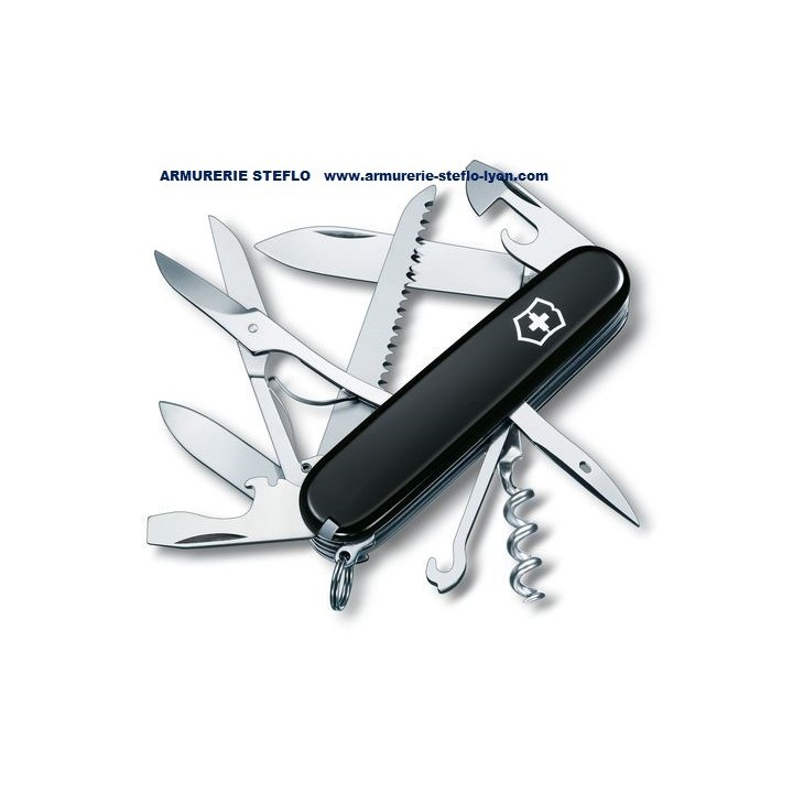 Victorinox Huntsman bleu/noir