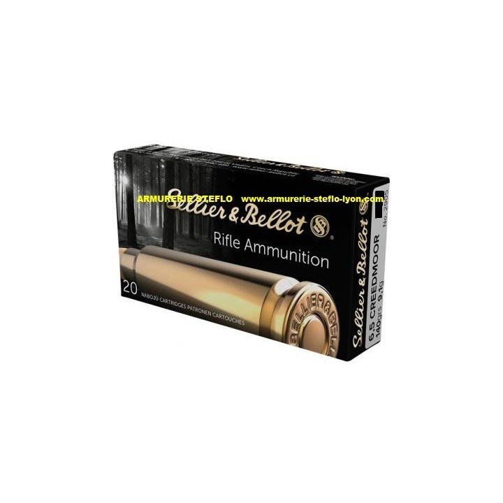Sellier&Bellot 6,5 Creedmoor SP 9.1 grs - (x20)