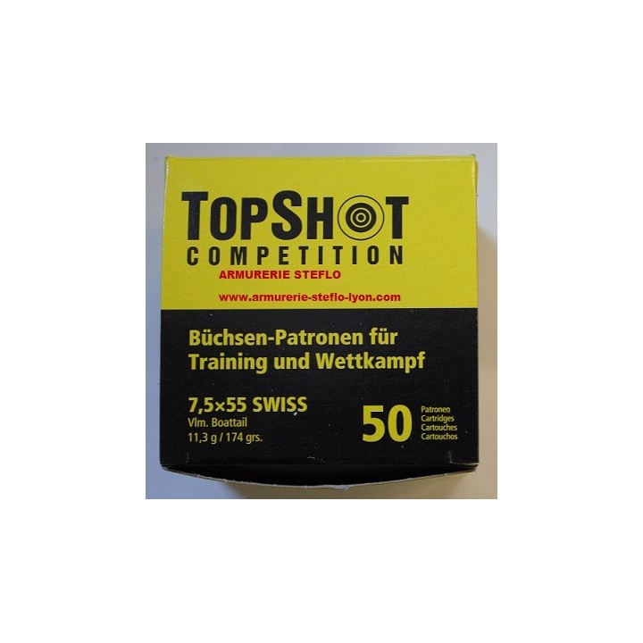 Top Shot Competition 7,5x55 Suisse (x50)