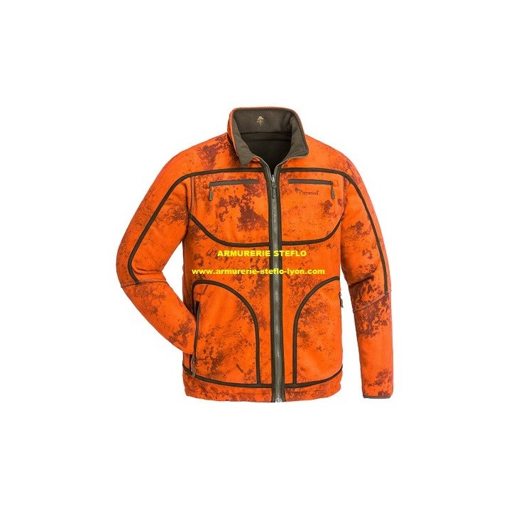 Veste réversible Red Deer Camou fluo PINEWOOD