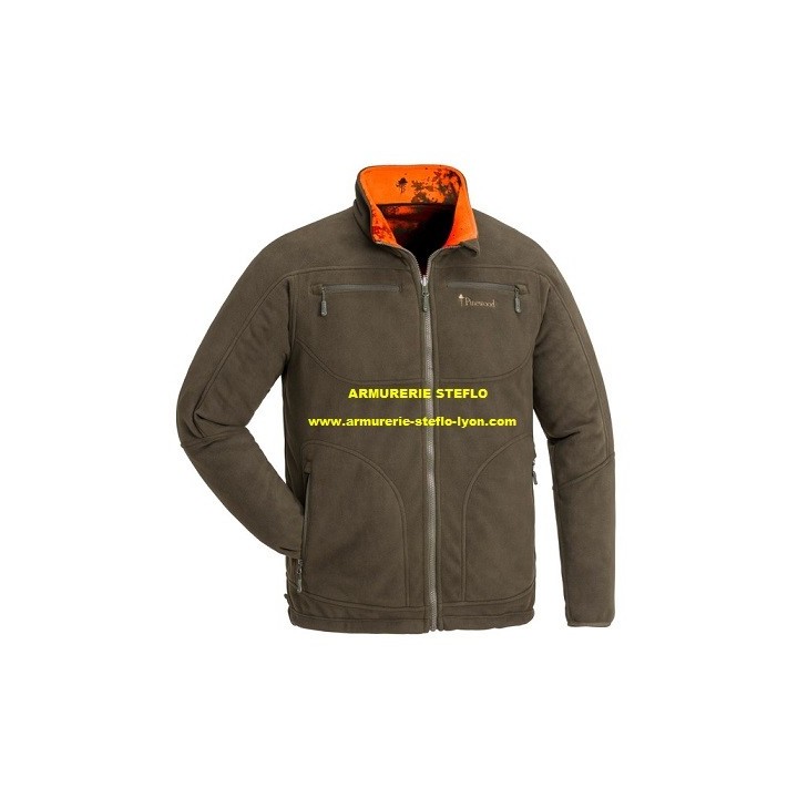 Veste réversible Red Deer Camou fluo PINEWOOD