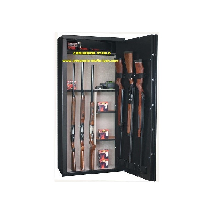 Coffre Infac Sentinel - 14 armes avec lunette + coffre intérieur