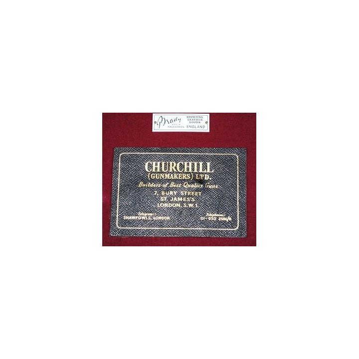 Fusil juxtaposé a platine Churchill 12/70