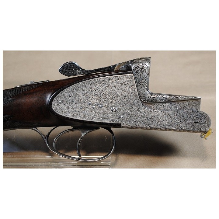 Pair de fusils Fusil superposé a platines Merkel 303E 12/70