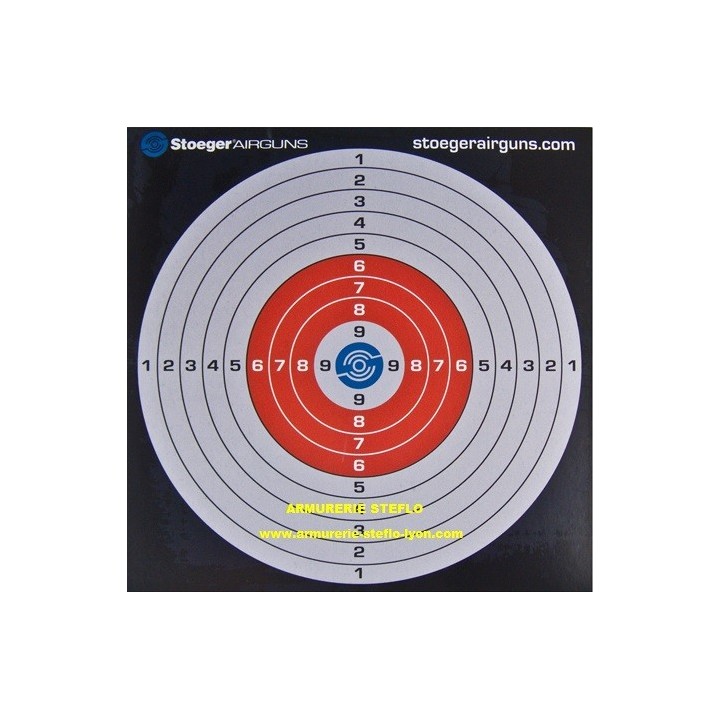 STOEGER Cibles Carton 14x14 (x100)